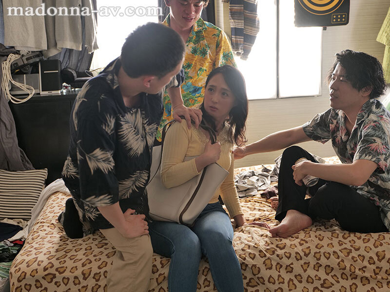 【熟女AV】不良の巣窟となっていた息子の一人暮らし部屋で、一昼夜、輪●され続けて…。 安野由美｜60代の色気が刺さる一本